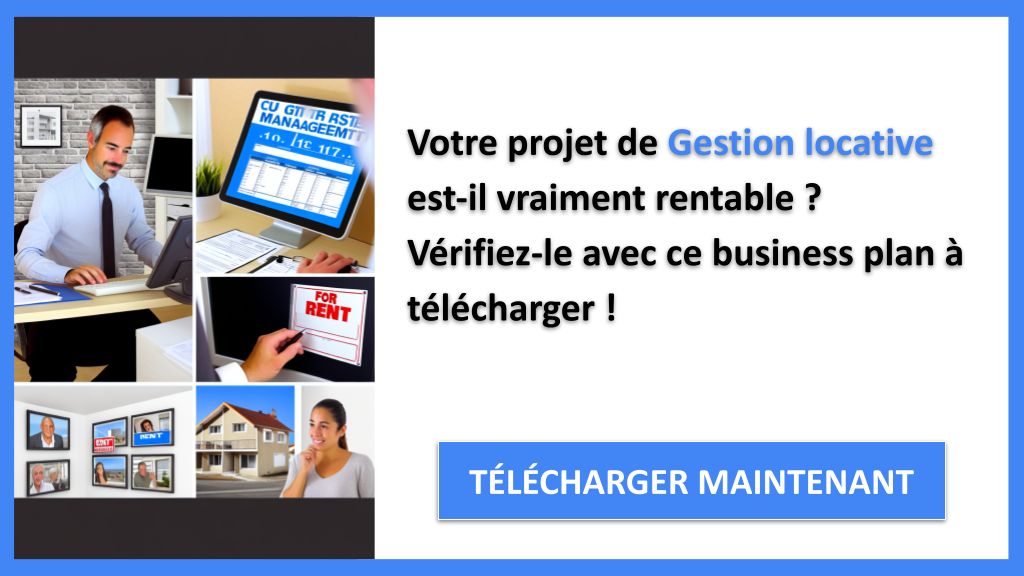 Exemple Business Plan pour Gestion locative - Gestion locative Revenus Rentabilité- CTA1