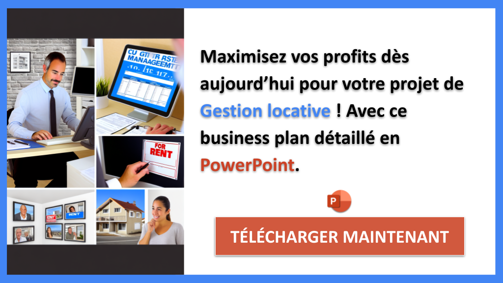 Exemple Business Plan pour Gestion locative - Gestion locative Revenus Rentabilité- CTA3