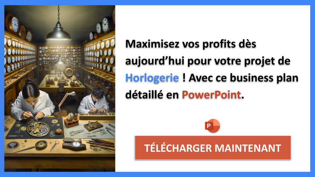 Horlogerie : Revenus et rentabilité, ce qu'il faut savoir 8 Exemple Business Plan pour Horlogerie - Horlogerie Revenus Rentabilité- CTA3