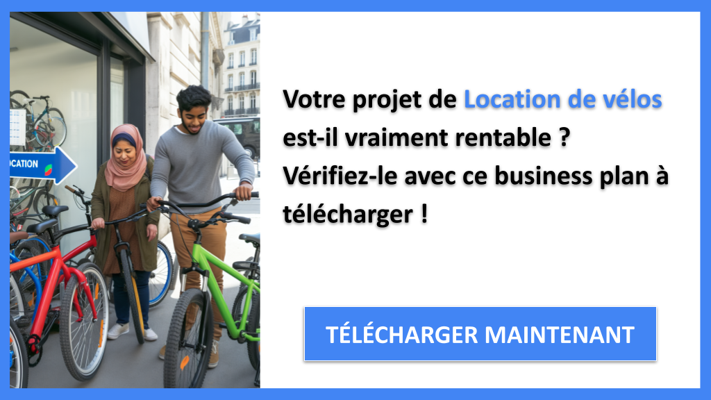 Exemple Business Plan pour Location de vélos - Location de vélos Revenus Rentabilité- CTA1
