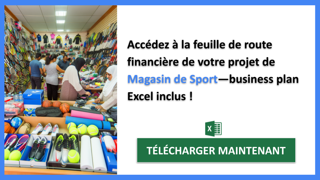 Exemple Business Plan pour Magasin de Sport - Magasin de Sport Revenus Rentabilité- CTA2