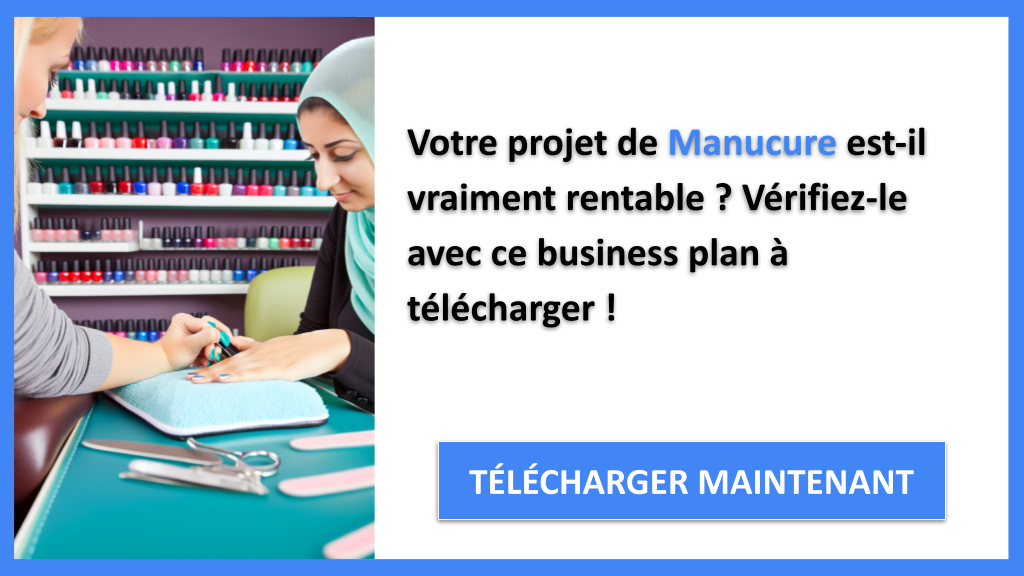 Exemple Business Plan pour Manucure - Manucure Revenus Rentabilité- CTA1