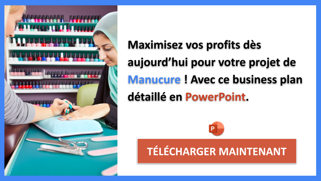 Exemple Business Plan pour Manucure - Manucure Revenus Rentabilité- CTA3