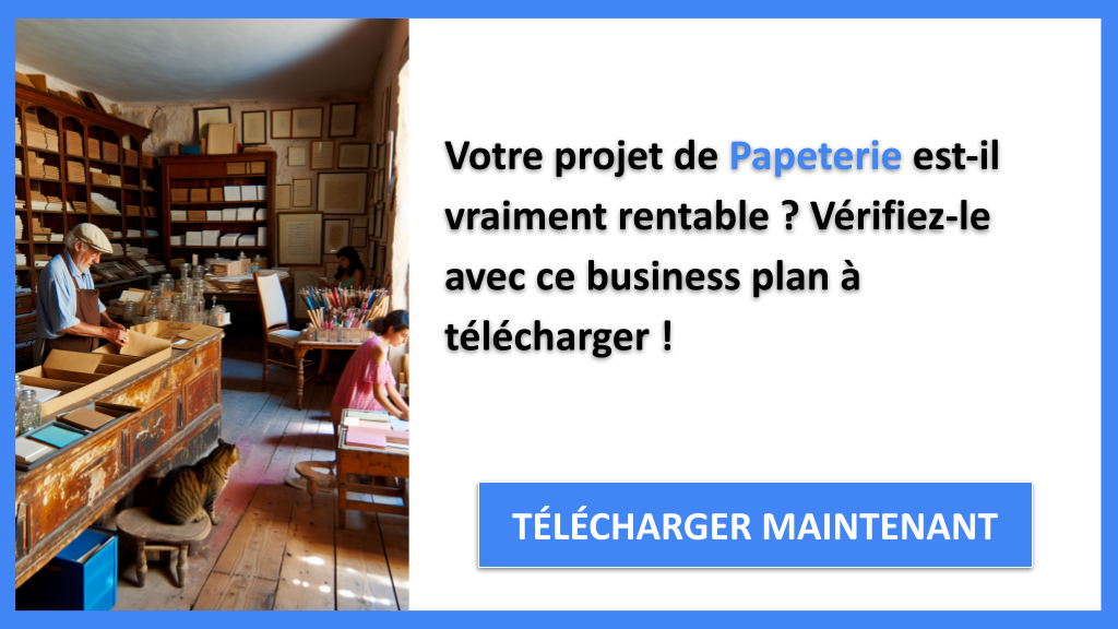 Combien peut-on gagner en dirigeant une papeterie ? 6 Exemple Business Plan pour Papeterie - Papeterie Revenus Rentabilité- CTA1