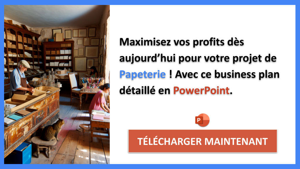 Combien peut-on gagner en dirigeant une papeterie ? 8 Exemple Business Plan pour Papeterie - Papeterie Revenus Rentabilité- CTA3