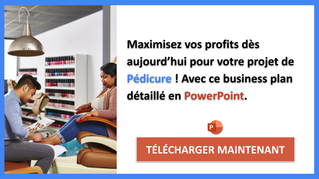 Exemple Business Plan pour Pédicure - Pédicure Revenus Rentabilité- CTA3