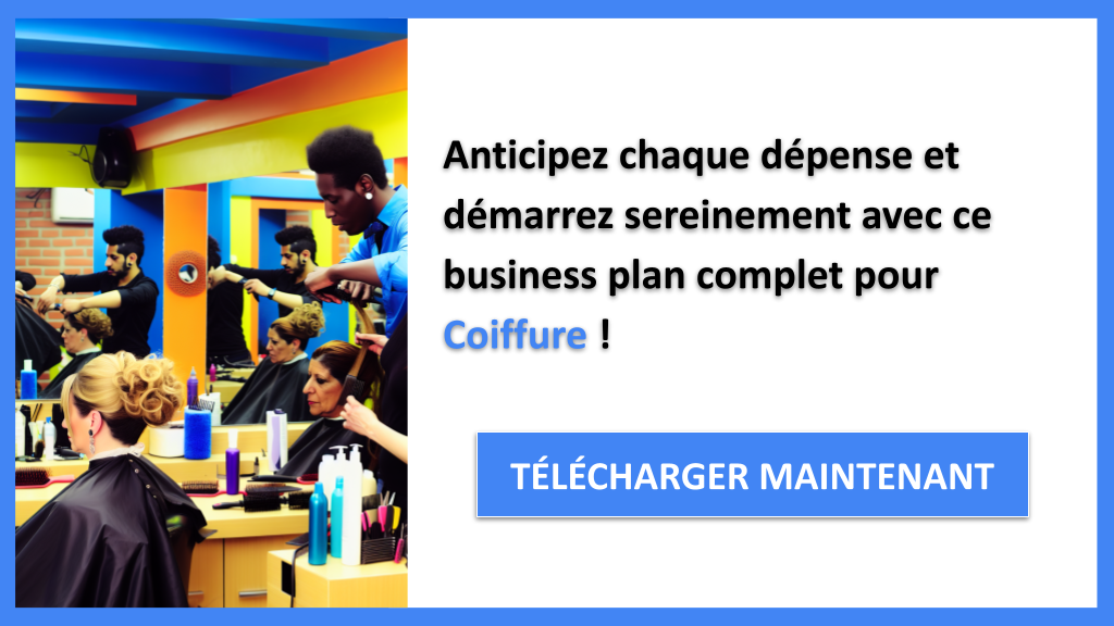 Exemple Business Plan pour Coiffure - Coût de gestion d'un salon de Coiffure- CTA3