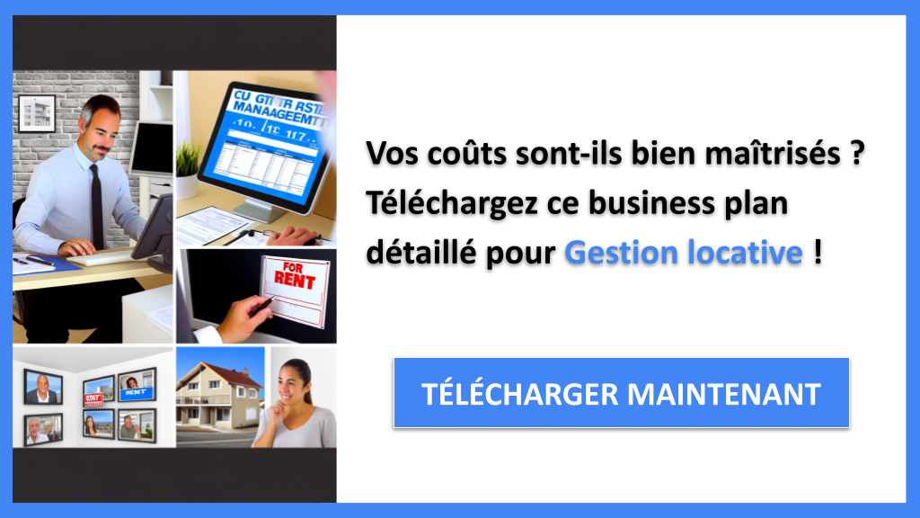 Exemple Business Plan pour Gestion locative - Coût de création d'une activité de Gestion locative- CTA1