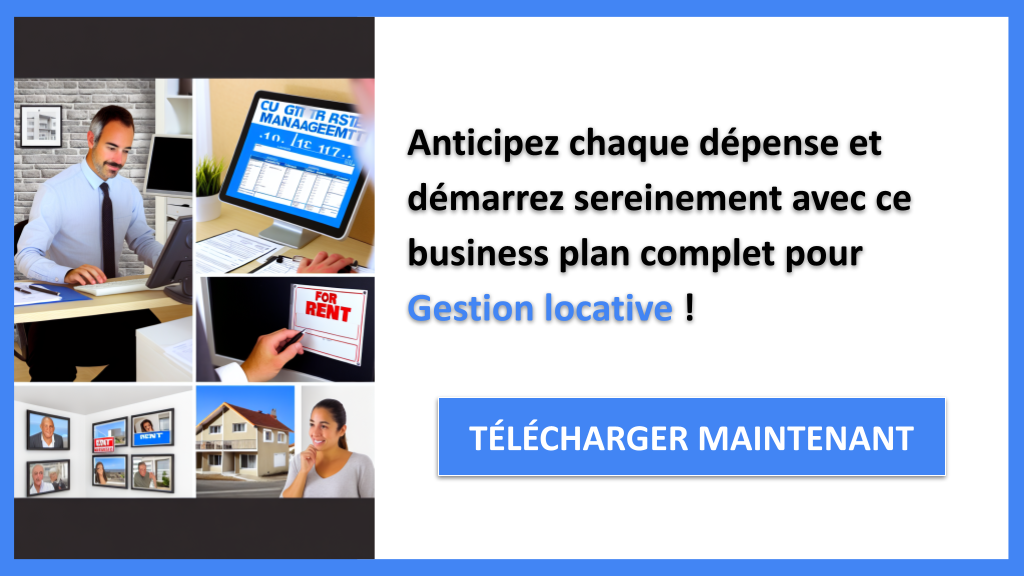 Exemple Business Plan pour Gestion locative - Coût de création d'une activité de Gestion locative- CTA3