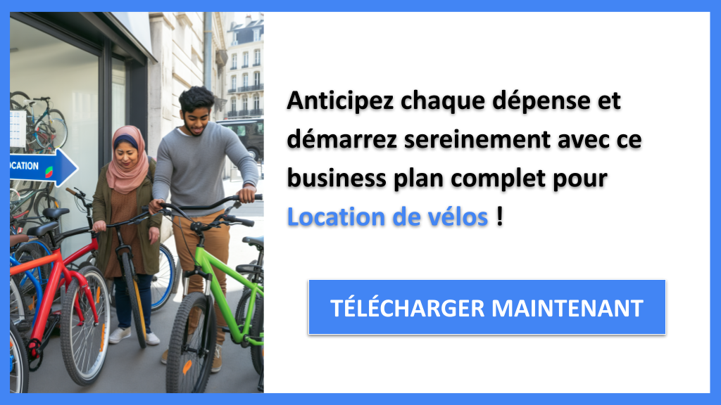 Exemple Business Plan pour Location de vélos - Coût de gestion d'une Location de vélos- CTA3
