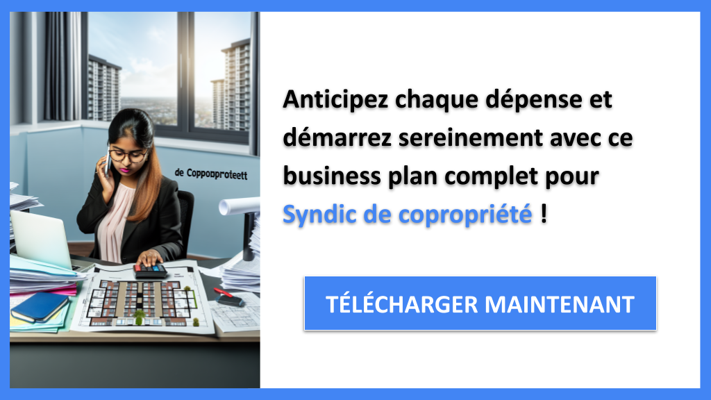 Exemple Business Plan pour Syndic de copropriété - Coût de mise en place d'un Syndic de copropriété- CTA3