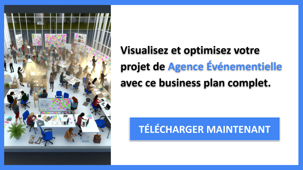 Exemple Business Plan pour Agence Événementielle - Agence Événementielle Business Model Canvas- CTA3