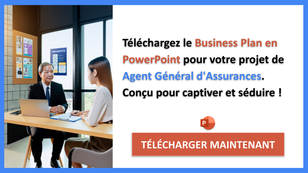 Exemple Business Plan pour Agent Général d'Assurances - Agent Général d'Assurances Business Model Canvas- CTA2