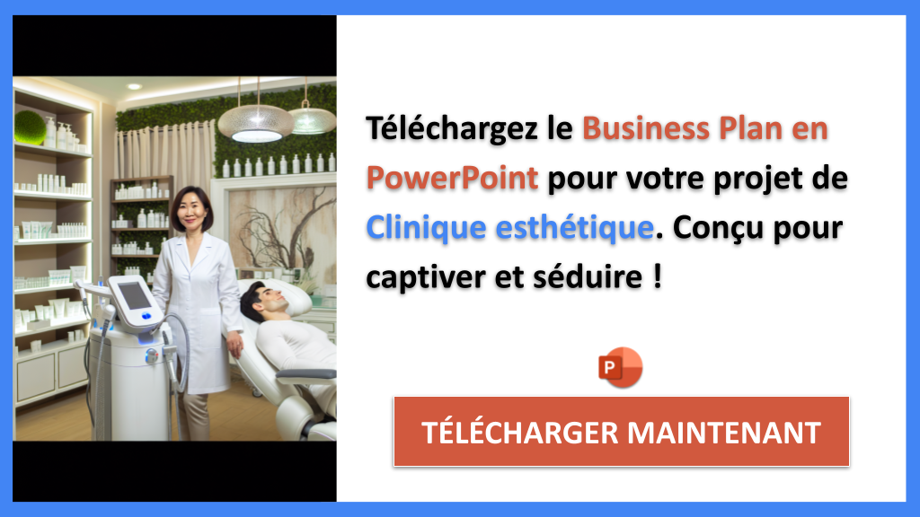 Exemple Business Plan pour Clinique esthétique - Clinique esthétique Business Model Canvas- CTA2