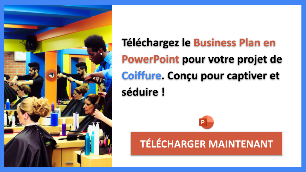 Exemple Business Plan pour Coiffure - Coiffure Business Model Canvas- CTA2