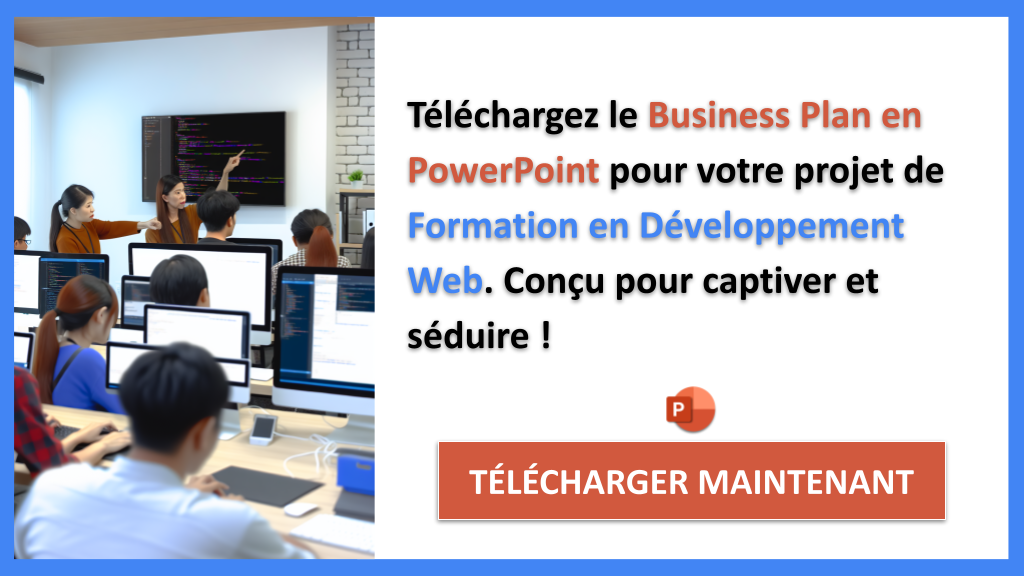 Exemple Business Plan pour Formation en Développement Web - Formation en Développement Web Business Model Canvas- CTA2