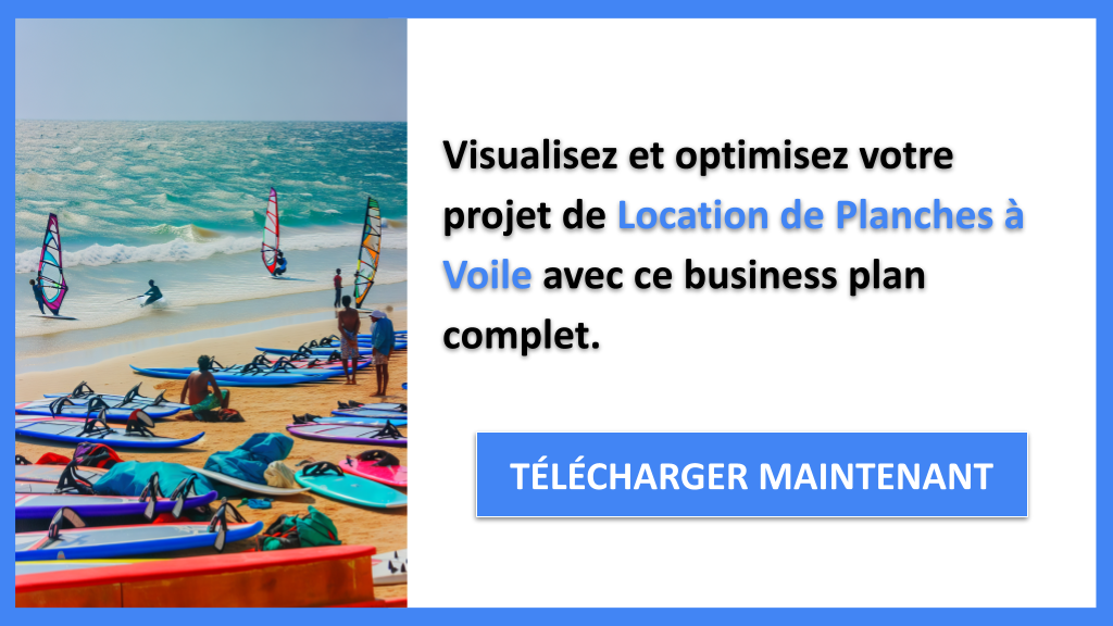 Business Model Canvas pour Location de Planches à Voile : Solutions Efficaces 8 Exemple Business Plan pour Location de Planches à Voile - Location de Planches à Voile Business Model Canvas- CTA3