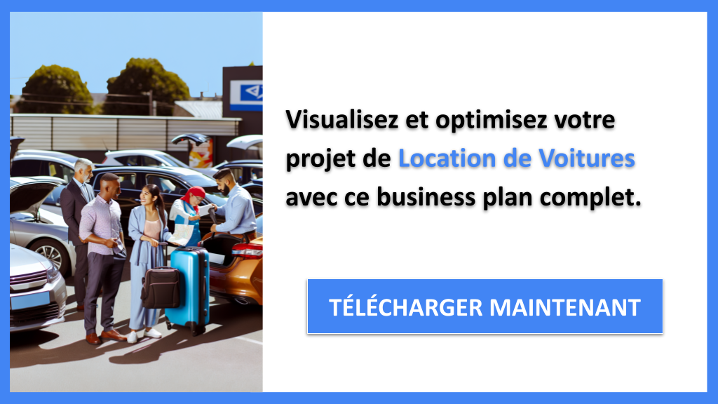 Exemple Business Plan pour Location de Voitures - Location de Voitures Business Model Canvas- CTA3
