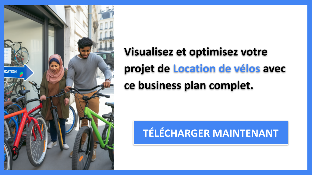 Exemple Business Plan pour Location de vélos - Location de vélos Business Model Canvas- CTA3