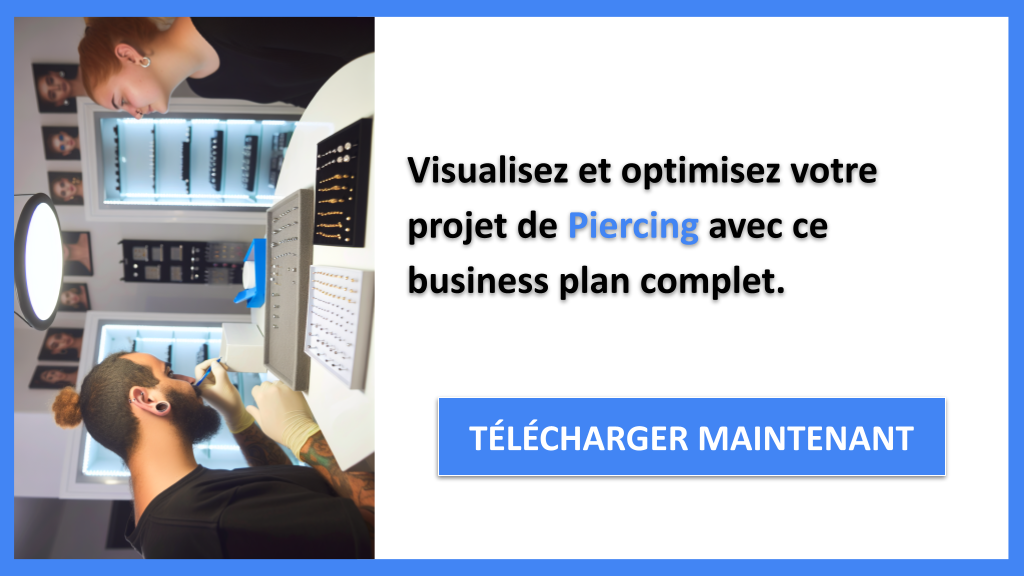 Exemple Business Plan pour Piercing - Piercing Business Model Canvas- CTA3
