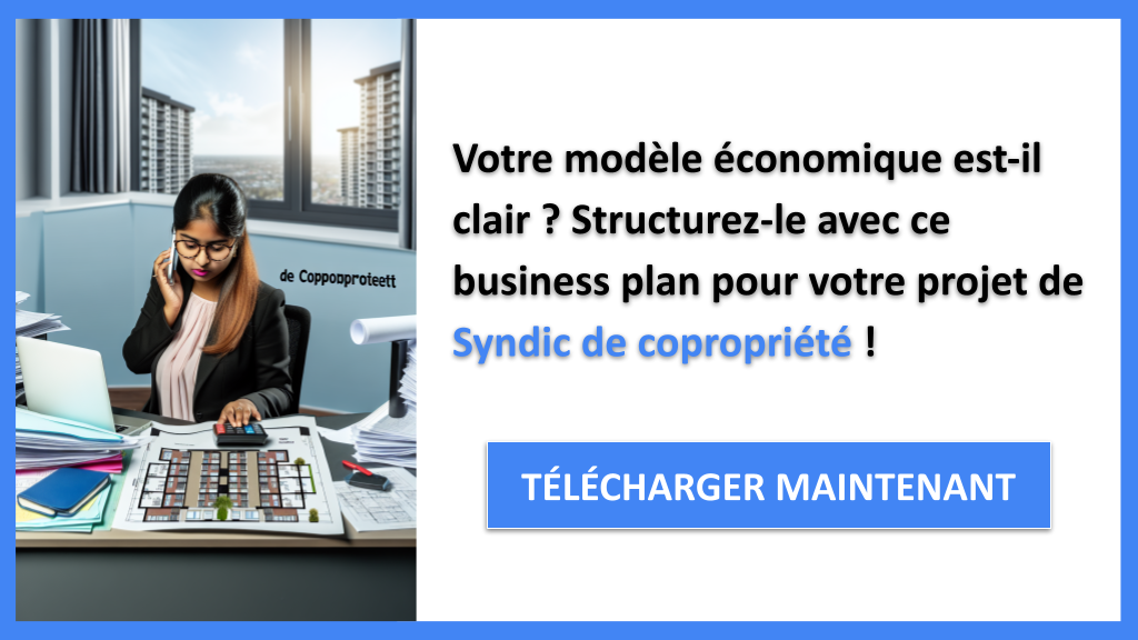 Exemple Business Plan pour Syndic de copropriété - Syndic de copropriété Business Model Canvas- CTA1