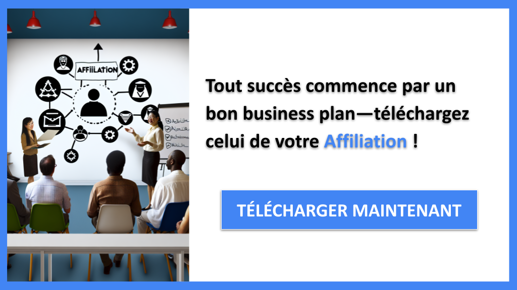 Exemple Business Plan pour Affiliation - Affiliation Business Plan Exemple- CTA1