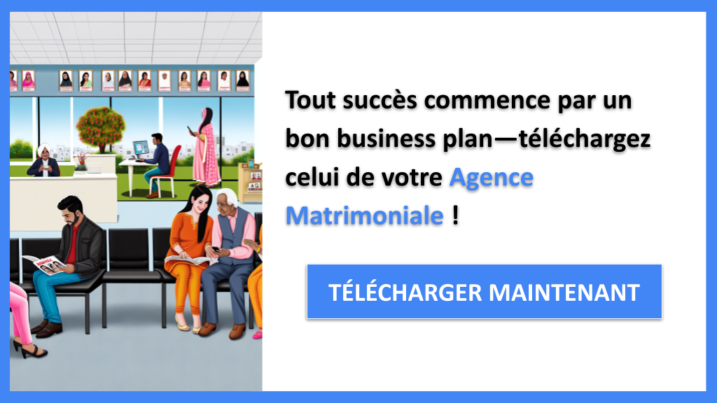 Exemple Business Plan pour Agence Matrimoniale - Agence Matrimoniale Business Plan Exemple- CTA1