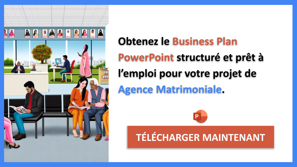 Exemple Business Plan pour Agence Matrimoniale - Agence Matrimoniale Business Plan Exemple- CTA2