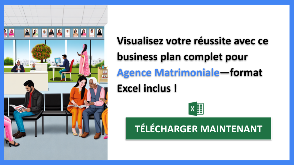 Exemple Business Plan pour Agence Matrimoniale - Agence Matrimoniale Business Plan Exemple- CTA3