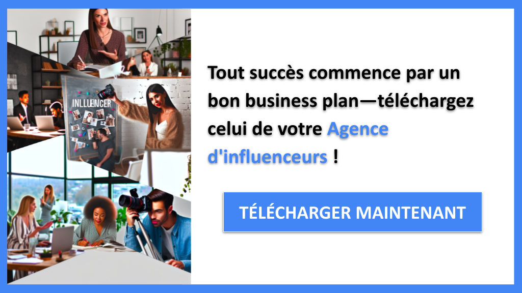 Exemple Business Plan pour Agence d'influenceurs - Agence d'Influenceurs Business Plan Exemple- CTA1