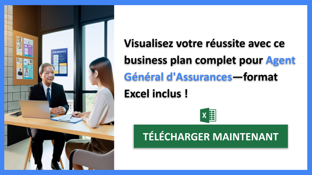 Exemple Business Plan pour Agent Général d'Assurances - Agent Général d'Assurances Business Plan Exemple- CTA3