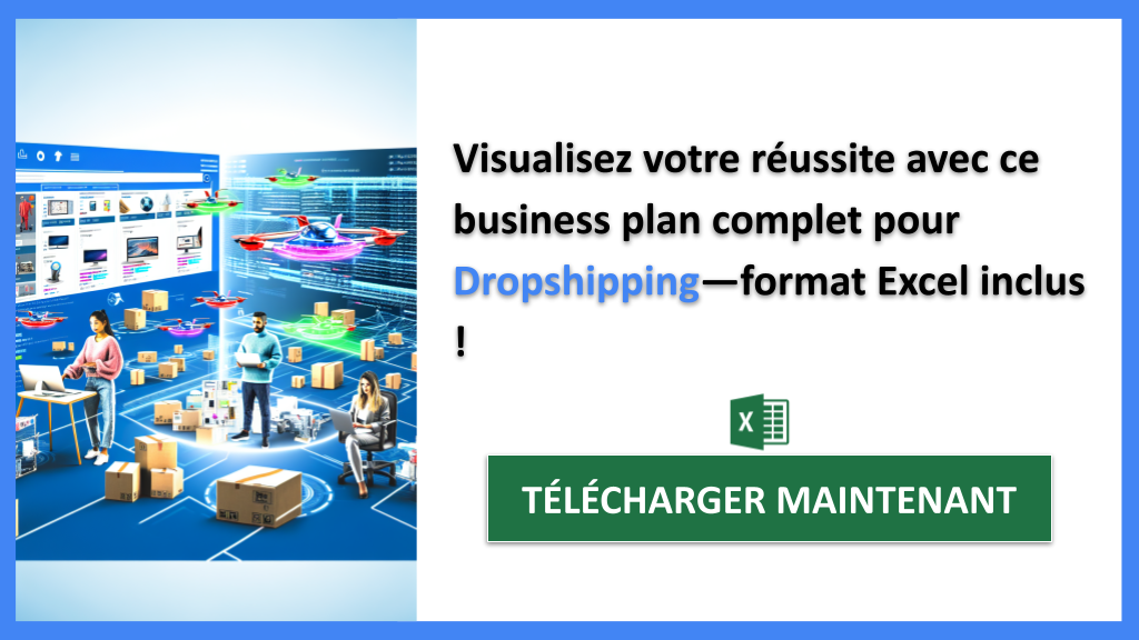 Exemple Business Plan pour Dropshipping - Dropshipping Business Plan Exemple- CTA3