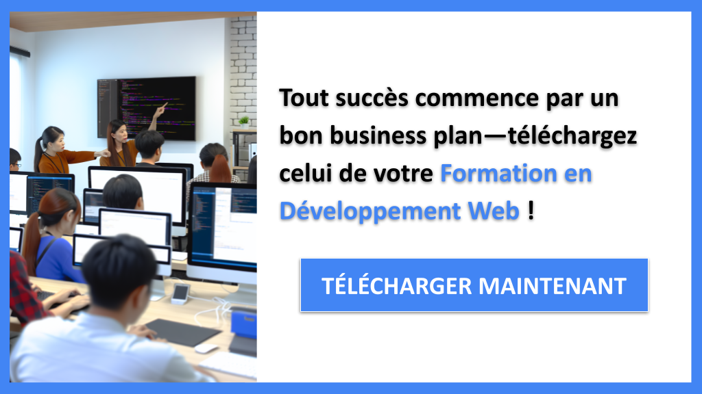 Exemple Business Plan pour Formation en Développement Web - Formation en Développement Web Business Plan Exemple- CTA1