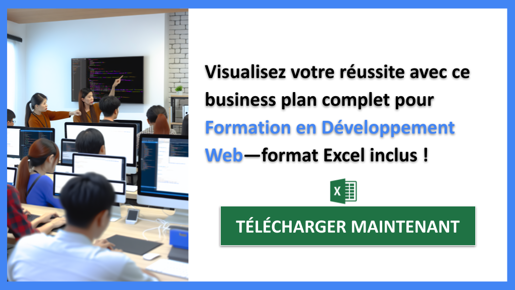 Exemple Business Plan pour Formation en Développement Web - Formation en Développement Web Business Plan Exemple- CTA3