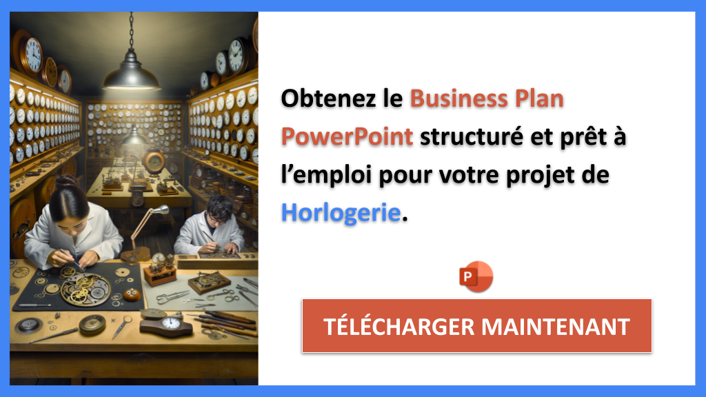 Comment rédiger un business plan convaincant pour Horlogerie ? 7 Exemple Business Plan pour Horlogerie - Horlogerie Business Plan Exemple- CTA2