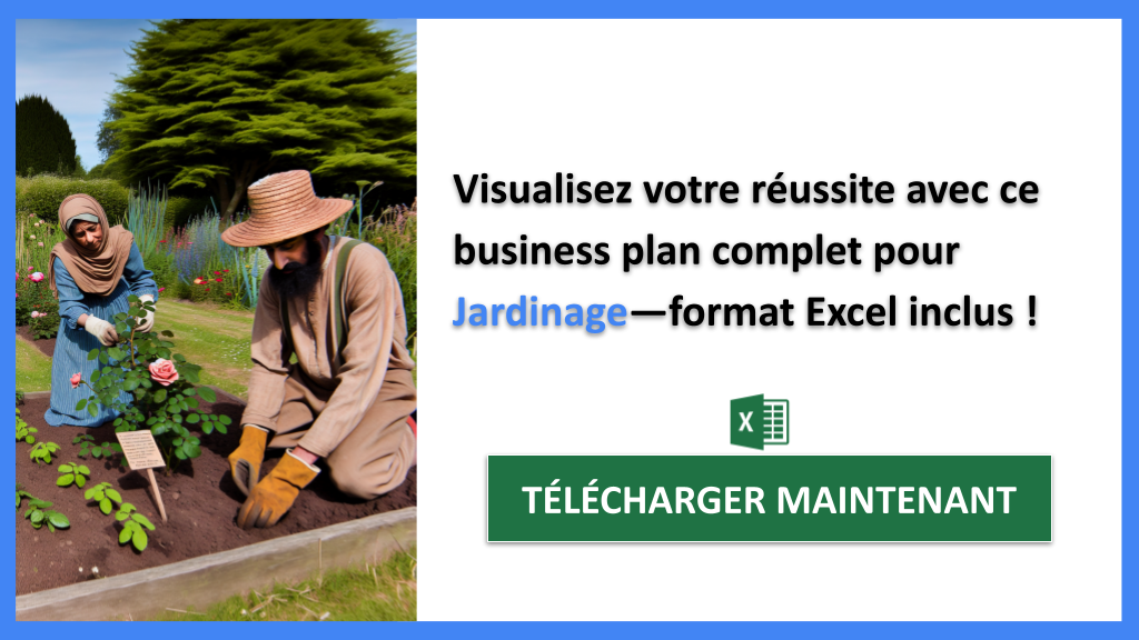 Comment structurer un business plan pour une Entreprise de Jardinage ? 8 Exemple Business Plan pour Jardinage - Jardinage Business Plan Exemple- CTA3