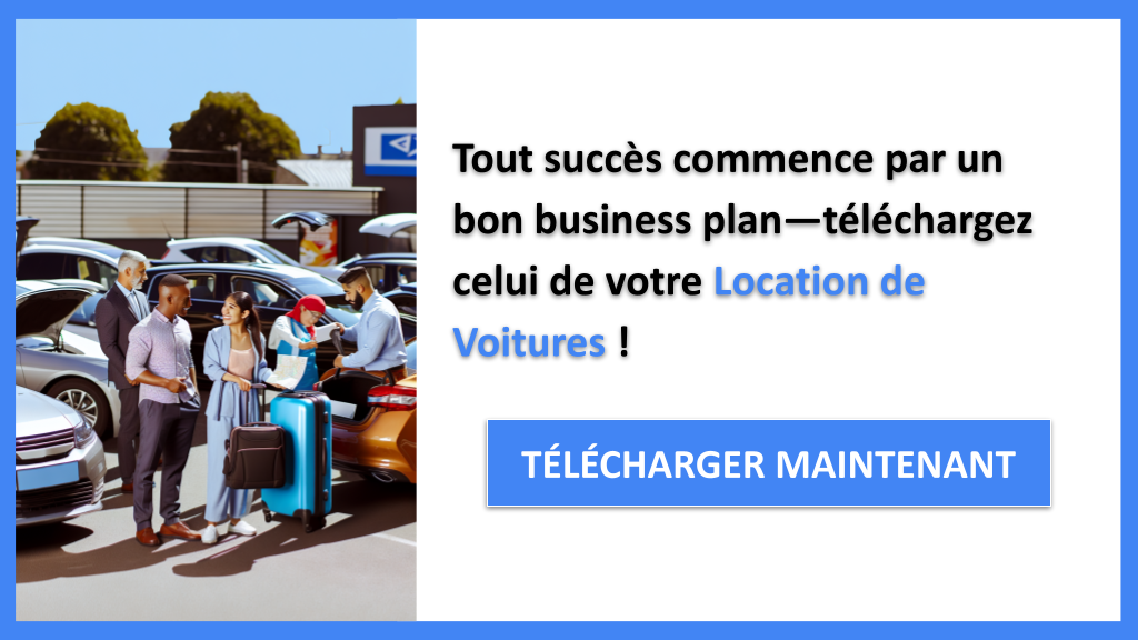 Exemple Business Plan pour Location de Voitures - Location de Voitures Business Plan Exemple- CTA1