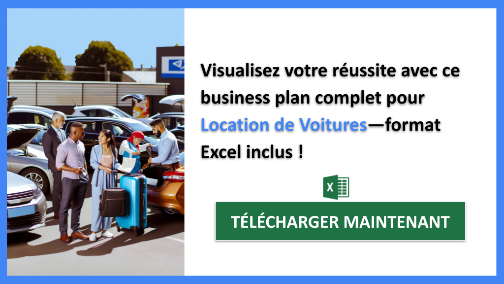 Exemple Business Plan pour Location de Voitures - Location de Voitures Business Plan Exemple- CTA3