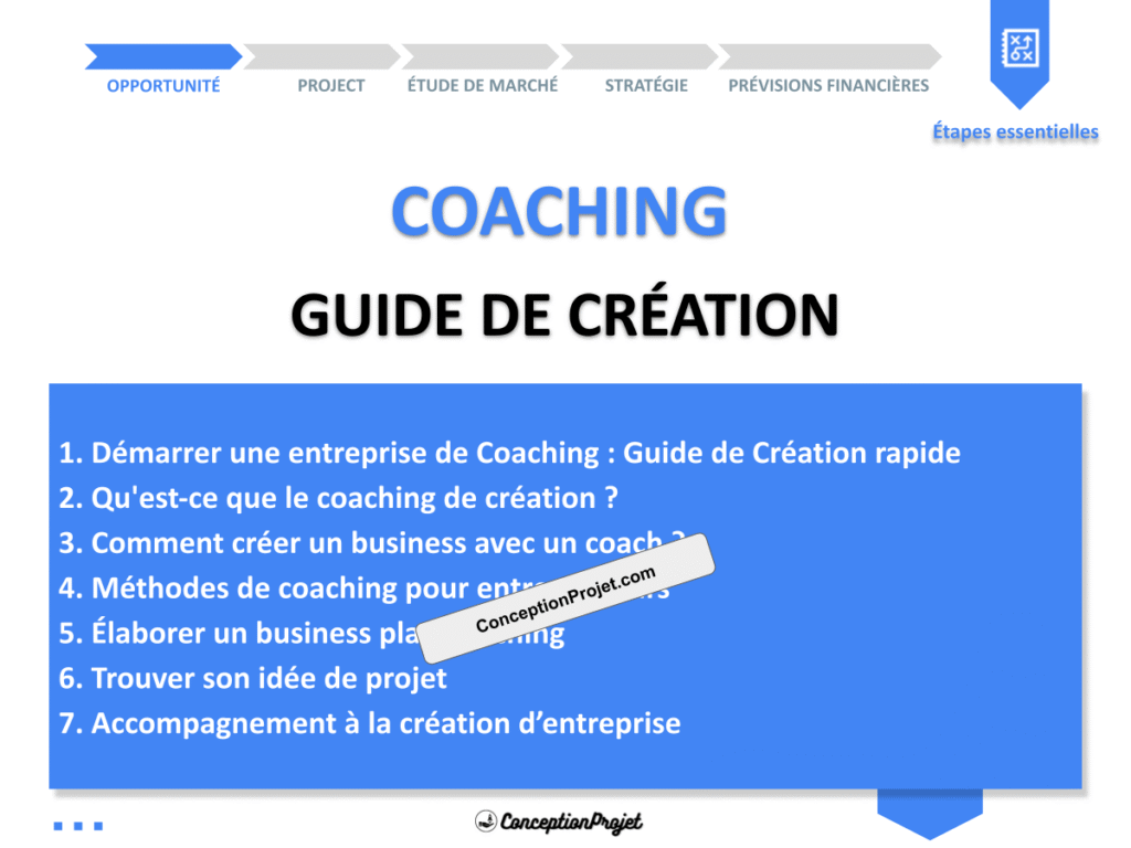 Coaching Guide de Creation Cover