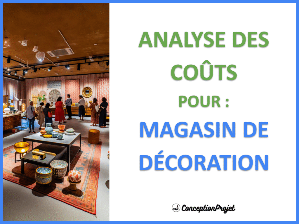 Cout de lancement d un Magasin de decoration Cover