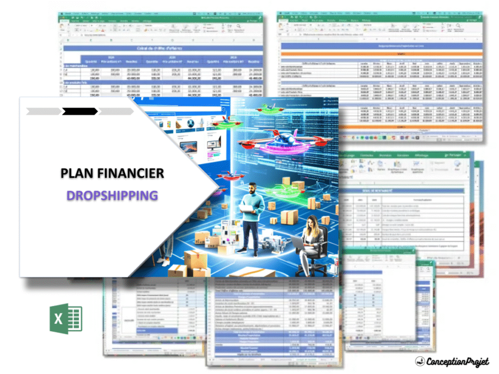 Dropshipping Plan financier Exemple Cover
