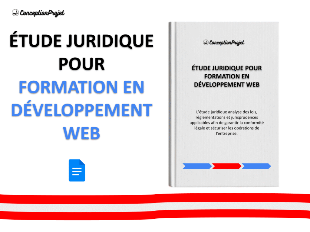 Etude Juridique Formation Developpement Web Cover