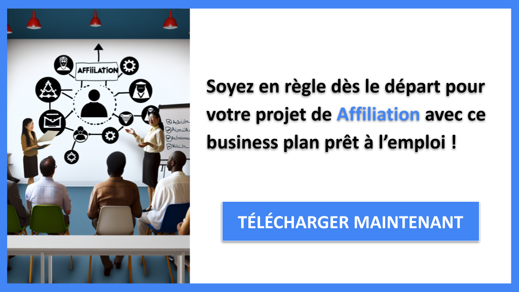 Exemple Business Plan pour Affiliation - Étude Juridique Affiliation- CTA3