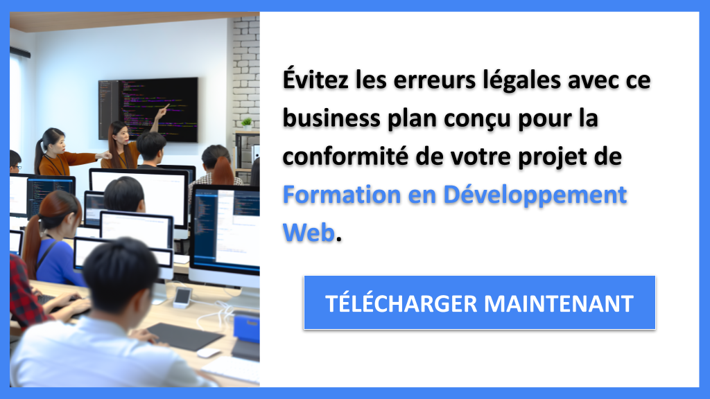 Exemple Business Plan pour Formation en Développement Web - Étude Juridique Formation Développement Web- CTA2
