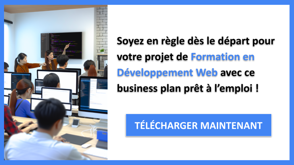 Exemple Business Plan pour Formation en Développement Web - Étude Juridique Formation Développement Web- CTA3