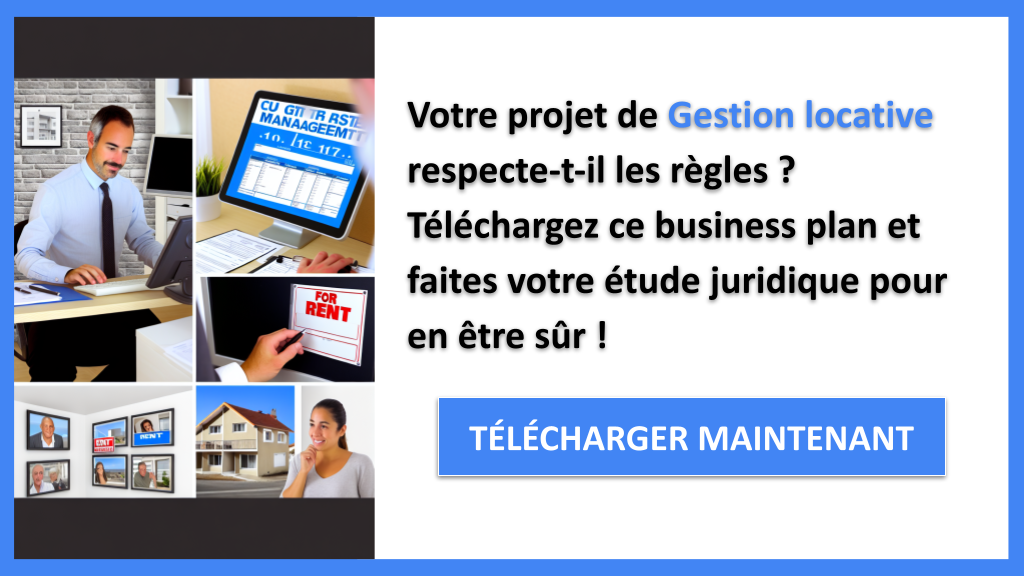 Exemple Business Plan pour Gestion locative - Étude Juridique Gestion locative- CTA1