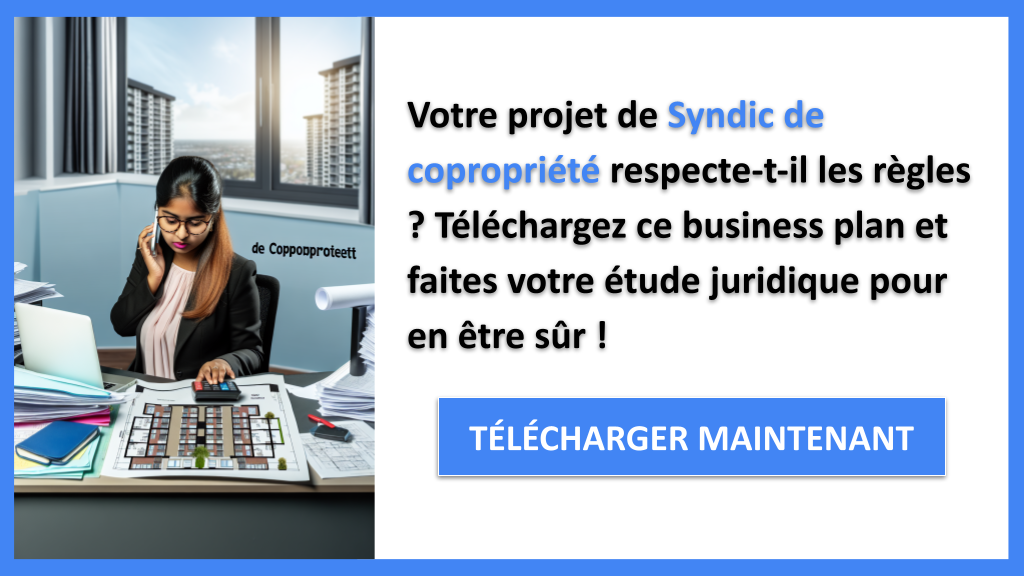 Exemple Business Plan pour Syndic de copropriété - Étude Juridique Syndic de Copropriété- CTA1