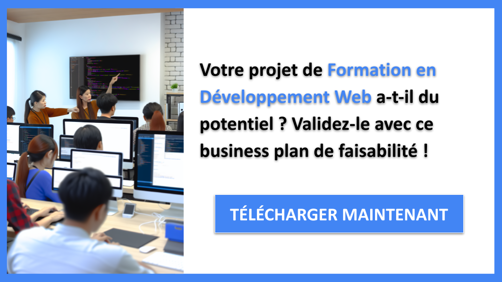 Exemple Business Plan pour Formation en Développement Web - Étude Faisabilité Formation Développement Web- CTA1