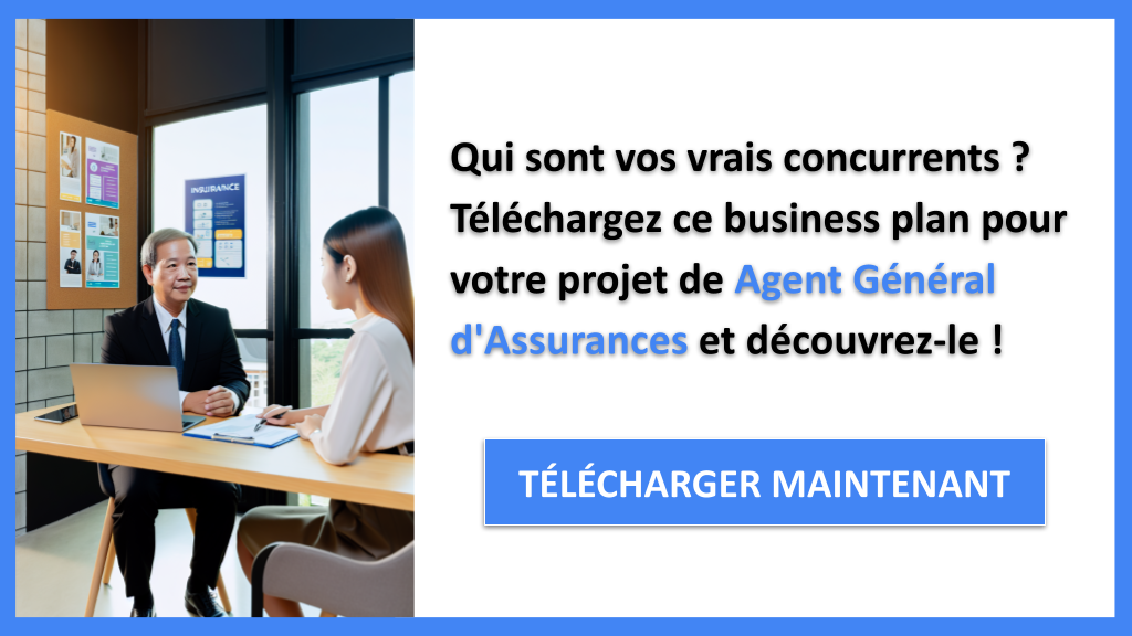 Exemple Business Plan pour Agent Général d'Assurances - Étude de la Concurrence Agent Général d'Assurances- CTA1