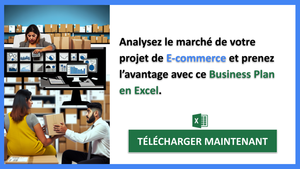 Exemple Business Plan pour E-commerce - Étude de la Concurrence E-commerce- CTA2